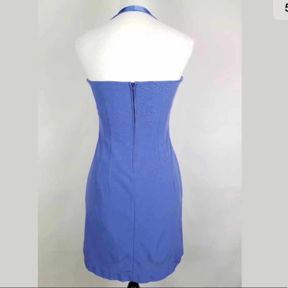 Periwinkle blue cache dress - Picture 4 of 4